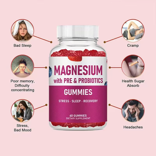 Magnesium Gummies - Improves Your Sleep + Lowers Resting Heart Rate