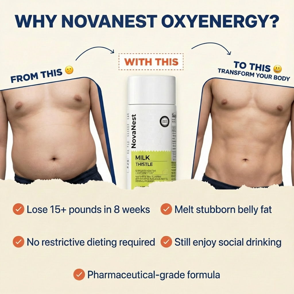 NovaNest™ Milk Thistle Liver Detox & Colon Cleanse