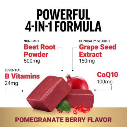 Total Beets™ – Blood Pressue Support + Strengthening Heart Health (Trusted By Doctors)